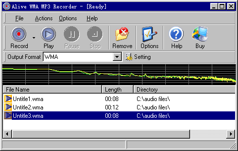 wav mp3 audio recorder