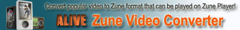 Zune Video Converter, Convert AVI to Zune,  MP4